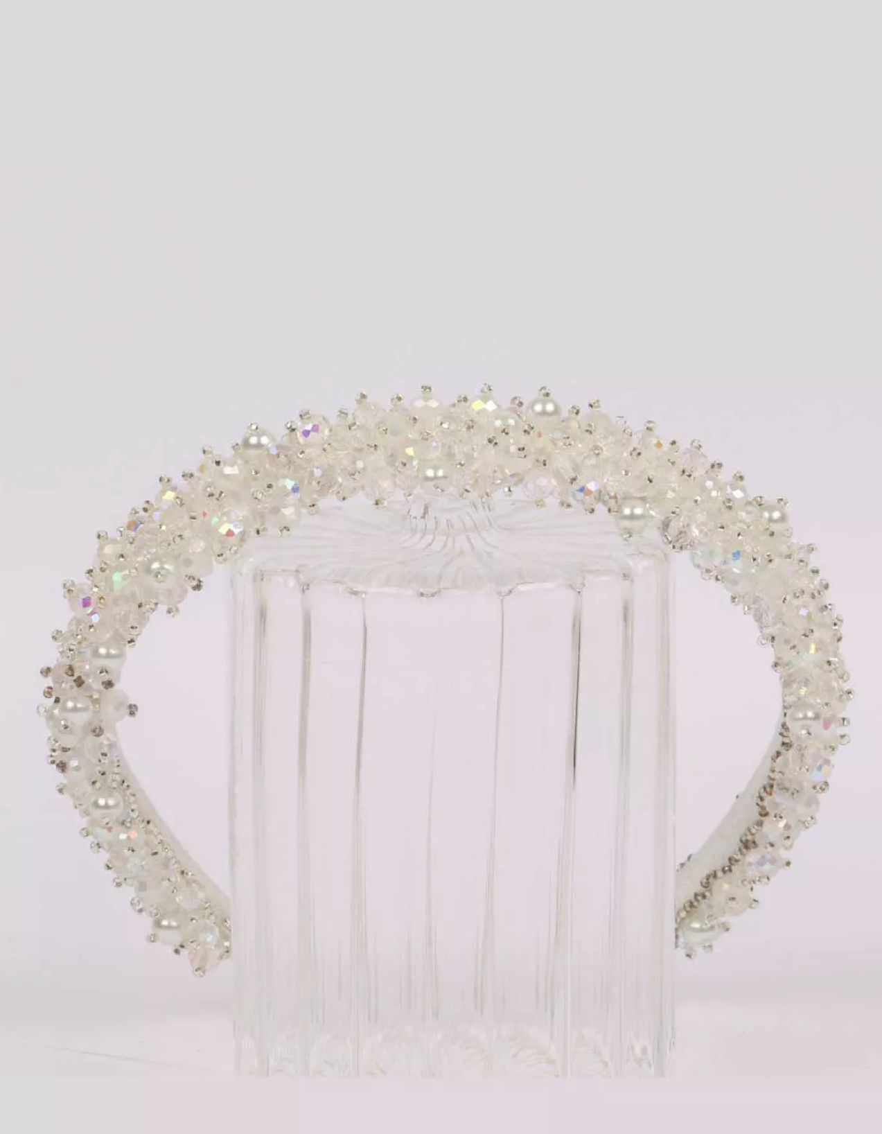 Crystal Snow Hair Crown