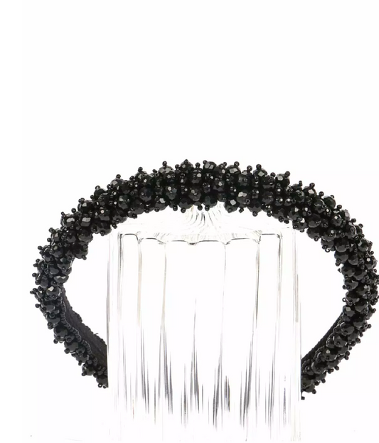 Crystal Black Hair Crown